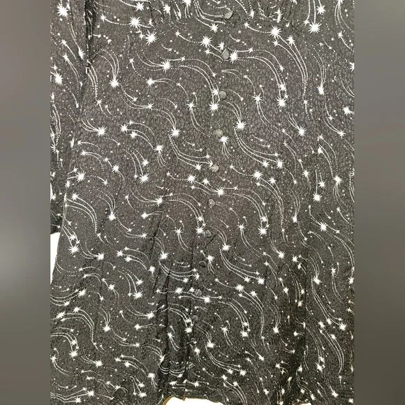 TED BAKER  Gemmi long sleeved mini dress With Stars Ted Sz 3, US Sz 8 - Picture 10 of 10